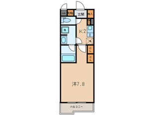 ルーブル三軒茶屋伍番館の物件間取画像